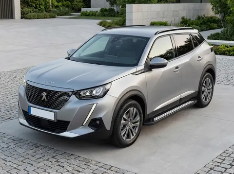 Бокові пороги Vision New Black (2 шт., Алюміній) для Peugeot 2008 2019- рр — Peugeot 2008 2019- гг. DianaParts