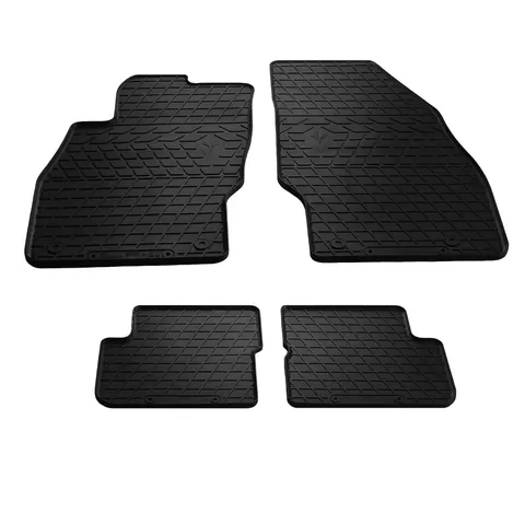 Гумові килимки (4 шт, Stingray Premium) для Opel Corsa D 2007-2014 рр — Opel Corsa D 2007-2014 гг. DianaParts