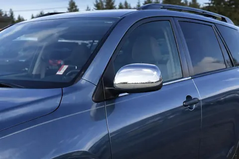 Накладки на дзеркала (2 шт) OmsaLine - Італійська нержавійка для Toyota Rav 4 2006-2013 рр — Toyota Rav 4 2006-2013 гг. DianaParts