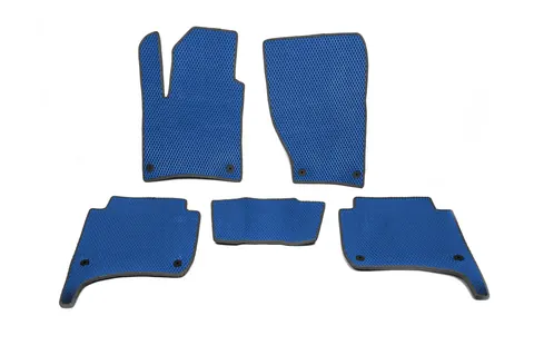 Килимки EVA (Синій) для Volkswagen Touareg 2010-2018 рр — Volkswagen Touareg 2010-2018 гг. DianaParts