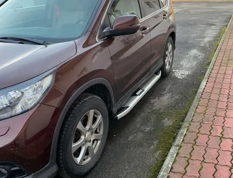 Бокові пороги Mevsim Grey (2 шт., Алюміній) для Honda CRV 2012-2016 рр — Honda CRV 2012-2016 гг. DianaParts