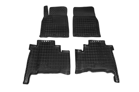 Гумові килимки з бортом 2012-2021 (Autogumm) для Toyota Land Cruiser 200 рр — Toyota Land Cruiser 200 2007-2021 гг. DianaParts