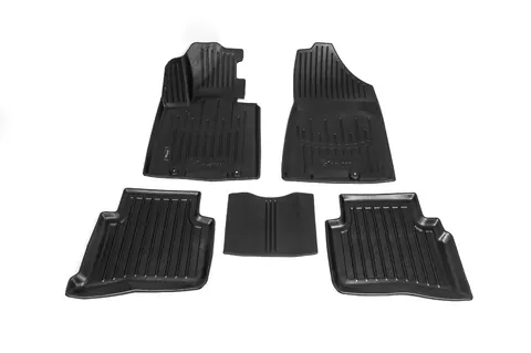 Килимки Stingray 3D (5 шт, поліуретан) для Hyundai Tucson TL 2016-2021 рр — Hyundai Tucson TL 2016-2021 гг. DianaParts