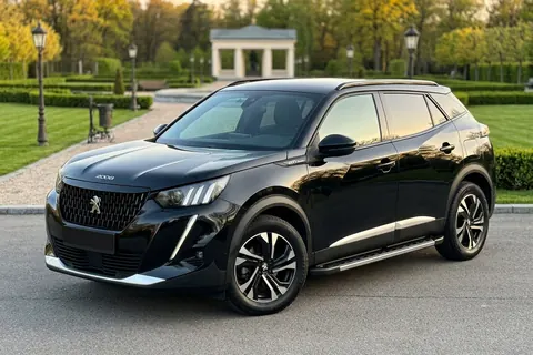Бокові пороги RedLine (2 шт., Алюміній) для Peugeot 2008 2019- рр — Peugeot 2008 2019- гг. DianaParts