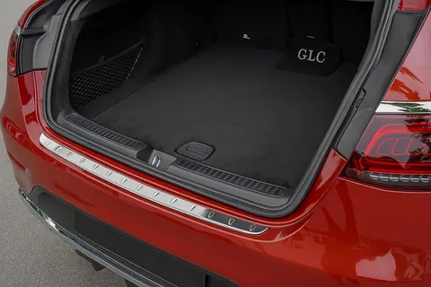 Накладка на задній бампер (ABS) для Mercedes GLC coupe C253 2016-2023 рр — Mercedes GLC coupe C253 2016-2023 гг. DianaParts