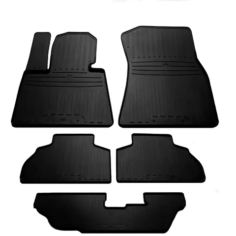 Гумові килимки (для 6 місцевого, Stingray Premium) для BMW X7 G07 2019- рр — BMW X7 G07 2019- гг. DianaParts