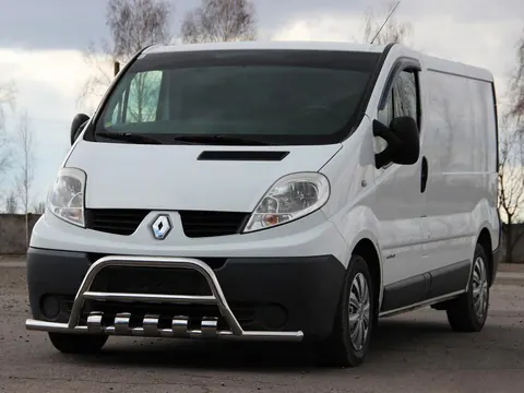 Кенгурятник WT003-15 (нерж.) для Nissan Primastar 2002-2014 рр — Nissan Primastar 2002-2014 гг. DianaParts