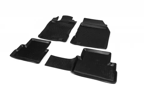 Гумові килимки (4 шт, Niken 3D) для Renault Kadjar 2015-2022 рр — Renault Kadjar 2015-2022 гг. DianaParts