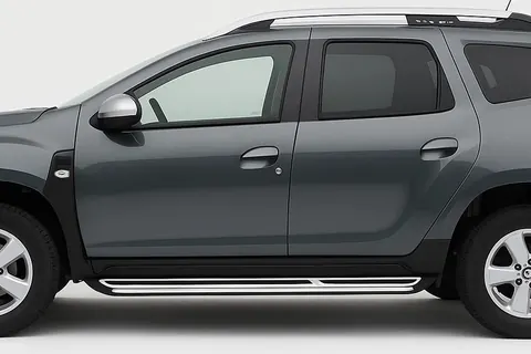 Бокові пороги OEM (2 шт., Алюміній) для Dacia Duster 2018-2024 рр — Dacia Duster 2018-2024 гг. DianaParts