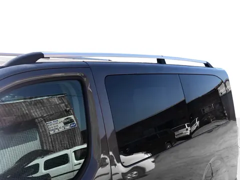 Рейлінги Хром Довга база, пластикова ніжка для Peugeot Traveller 2017- рр — Peugeot Traveller 2017- гг. DianaParts