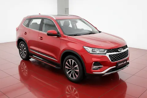 Бокові пороги Maya Red (2 шт., алюміній) для Chery Tiggo 7 2020- рр — Chery Tiggo 7 2020- гг. DianaParts