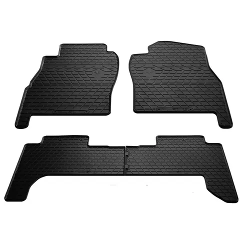 Гумові килимки (4 шт, Stingray Premium) для Nissan Patrol Y61 1997-2011 рр — Nissan Patrol Y61 1997-2011 гг. DianaParts