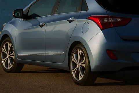 Молдинг дверний (4 шт, нерж.) для Hyundai I-30 2012-2017 рр — Hyundai I-30 2012-2017 гг. DianaParts