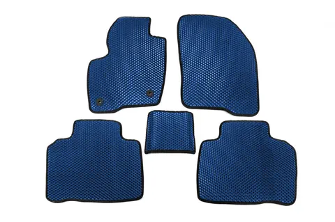 Килимки EVA (Синій) для Ford Edge 2014-2024 рр — Ford Edge 2014-2024 гг. DianaParts