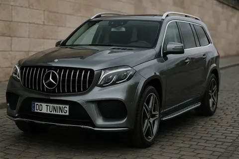 Передня решітка GT Panamericana (для GLS) для Mercedes GL/GLS сlass X166 2012-2019 рр — Mercedes GL/GLS сlass X166 2012-2019 гг. DianaParts