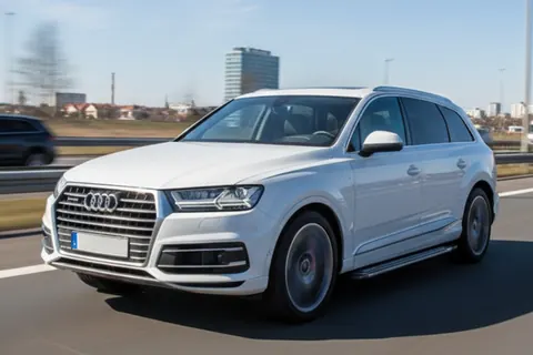 Бокові пороги Rainbow (2 шт., Алюміній) для Ауди Q7 2015-2026 рр — Audi Q7 2015–2026 гг. DianaParts