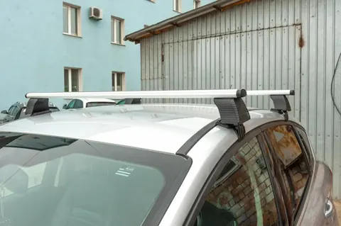 Перемички на гладку дах (2 шт, Asaf V4) для Range Rover III L322 2002-2012 рр — Range Rover III L322 2002-2012 гг. DianaParts