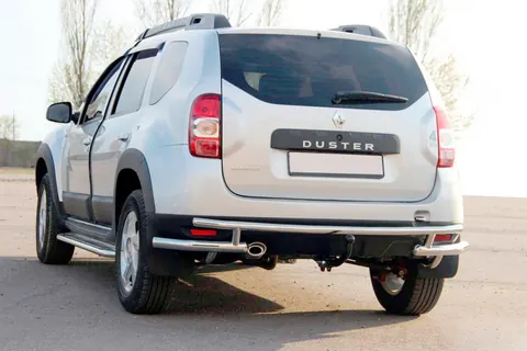 Задня дуга AK005-Special (нерж.) для Renault Duster 2008-2017 рр — Renault Duster 2008-2017 гг. DianaParts