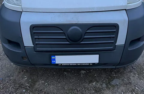 Зимова решітка (2006-2014) Матова для Fiat Ducato рр — Fiat Ducato 2006-2025 гг. DianaParts