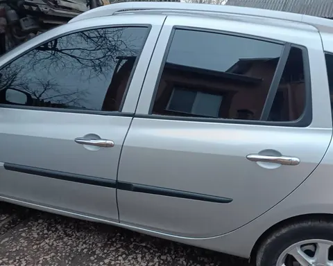 Накладки на ручки (нерж.) 2 шт, Carmos - Турецька сталь (без отворів) для Renault Clio III 2005-2012 рр — Renault Clio III 2005-2012 гг. DianaParts