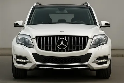 Передня решітка GT Panamericana (2013-2015) для Mercedes GLK сlass X204 рр — Mercedes GLK сlass X204 2008-2015 гг. DianaParts