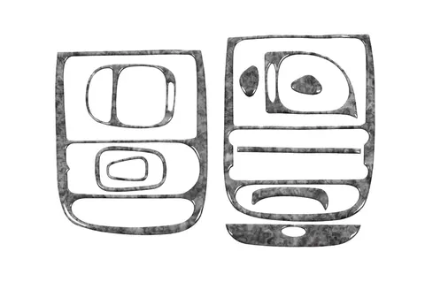 Накладки на панель Титан для Hyundai H200, H1, Starex 1998-2007 рр — Hyundai H200, H1, Starex 1998-2007 гг. DianaParts