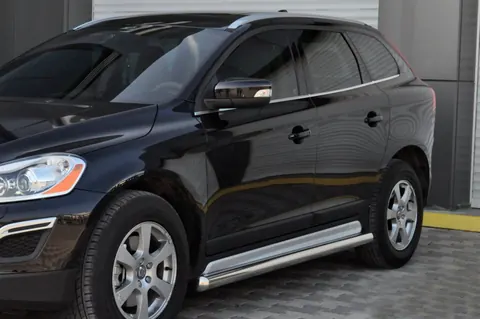 Бічні труби BB004 (2 шт, нерж) для Volvo XC60 2009-2017 рр — Volvo XC60 2009-2017 гг. DianaParts