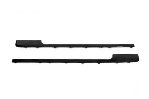 Молдинги передні (2 шт, чорні) для Range Rover IV L405 2013-2021 рр — Range Rover IV L405 2013-2021 гг. DianaParts