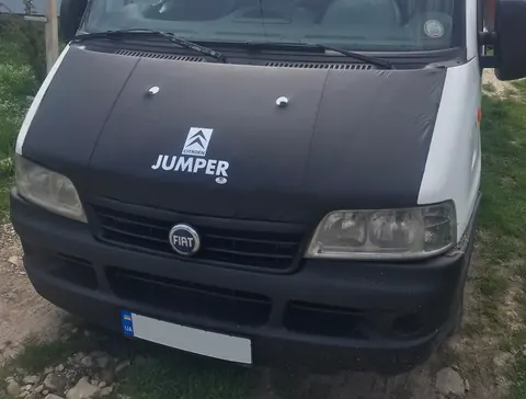 Чохол капота (напис Jumper) На повний капот, 1995-2001 для Fiat Ducato рр — Fiat Ducato 1995-2006 гг. DianaParts