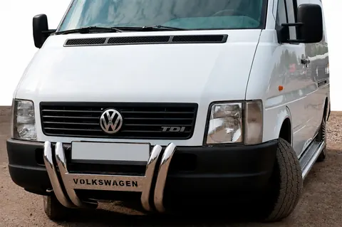 Кенгурятник Kelebek WT011 (нерж) для Volkswagen LT 1995-2006 рр — Volkswagen LT 1995-2006 гг. DianaParts