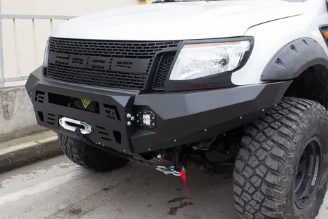 Передній бампер з захистом картера Dakar (2011-2015) для Ford Ranger рр — Ford Ranger 2011–2022 гг. DianaParts