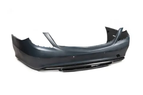 Задній бампер AMG з дифузором (2014-2018) для Mercedes S-сlass W222 рр — Mercedes S-сlass W222 2013-2022 гг. DianaParts