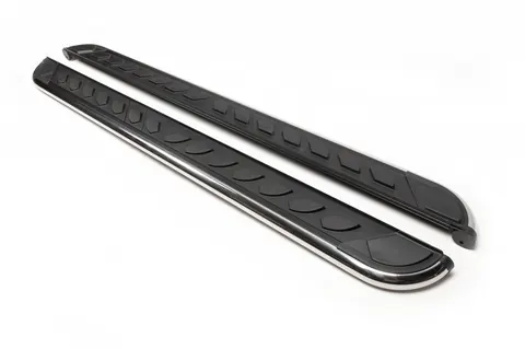 Бокові пороги Maydos V1 (2 шт., Нерж) для Range Rover IV L405 2013-2021 рр — Range Rover IV L405 2013-2021 гг. DianaParts