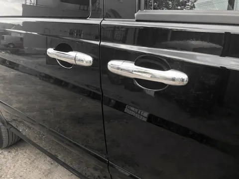 Накладки на ручки (нерж) 3 штуки, OmsaLine - Італійська нержавійка для Mercedes Vito W639 2004-2014 рр — Mercedes Vito W639 2004-2014 гг. DianaParts