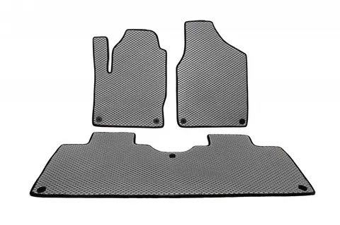 Килимки EVA (2 ряди, сірі) для Ford Galaxy 1995-2006 рр — Ford Galaxy 1995-2006 гг. DianaParts