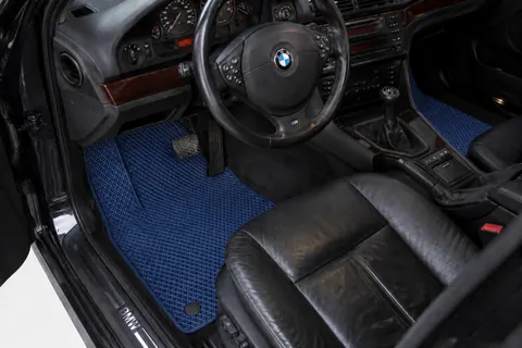 Килимки EVA (сині) для BMW 5 серія E39 1996-2003 рр — BMW 5 серия E39 1996-2003 гг. DianaParts