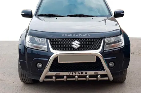 Кенгурятник WT004 (нерж) для Suzuki Grand Vitara 2005-2017 рр — Suzuki Grand Vitara 2005-2017 гг. DianaParts