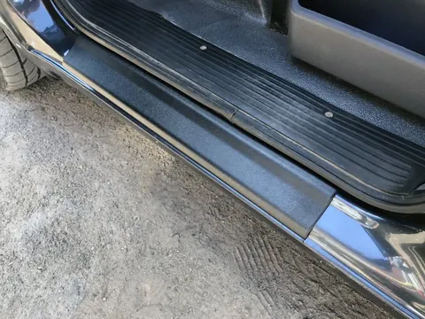Накладки на пороги ABS (2 шт, пластик) Матові для Mercedes Vito W638 1996-2003 рр — Mercedes Vito W638 1996-2003 гг. DianaParts