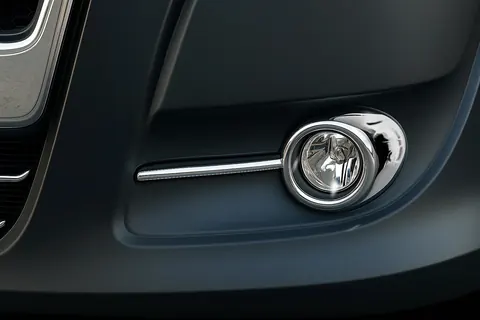 Окантовка протитуманок із заглибленнями (2010-2015, 2 шт., пласт.) для Fiat Doblo II рр — Fiat Doblo II 2010-2022 гг. DianaParts