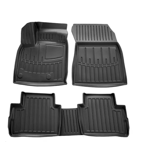 Килимки Stingray 3D (5 шт, поліуретан) для Nissan Qashqai 2021- рр — Nissan Qashqai 2021- гг. DianaParts