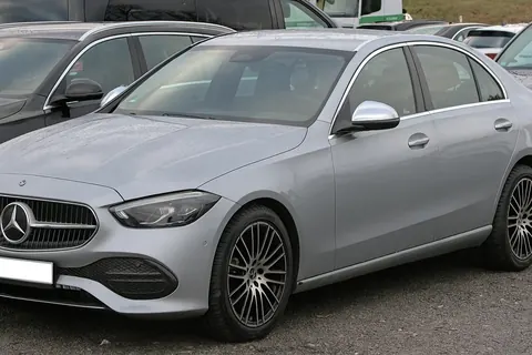 Накладки на зеркала (2 шт, нерж.) для Mercedes C-class W206 2022- рр — Mercedes C-class W206 2022- гг. DianaParts