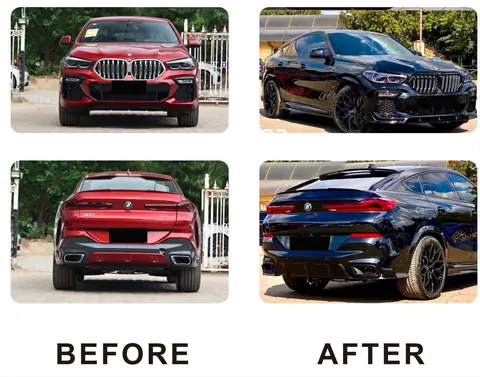 Комплект обвісів Paradigm Black Knight (2018-2022) для BMW X6 G06 рр — BMW X6 G06 2019–2027 гг. DianaParts