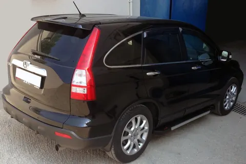 Бокові пороги RedLine V1 (2 шт., алюм.) для Honda CRV 2007-2011 рр — Honda CRV 2007-2011 гг. DianaParts