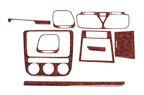 Накладки на панель Карбон для Volkswagen EOS 2006-2011 рр — Volkswagen EOS 2006-2011 гг. DianaParts