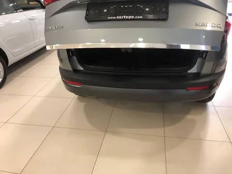Кромка багажника (нерж) для Skoda Karoq 2018- рр — Skoda Karoq 2018- гг. DianaParts