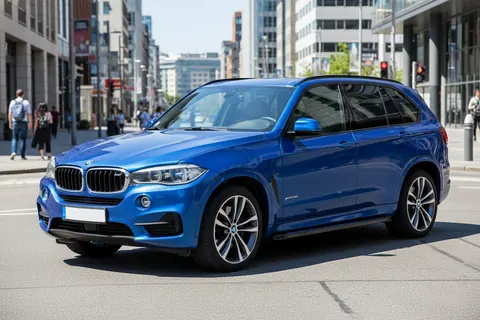 Бокові пороги Maya Blue (2 шт., Алюміній) для BMW X5 F15 2013-2018 рр — BMW X5 F15 2013-2018 гг. DianaParts