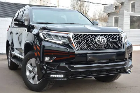 Накладки на передній і задній бампер TRD (2017-) Чорний колір для Toyota Land Cruiser Prado 150 2009-2023 рр — Toyota Land Cruiser Prado 150 2009-2023 гг. DianaParts