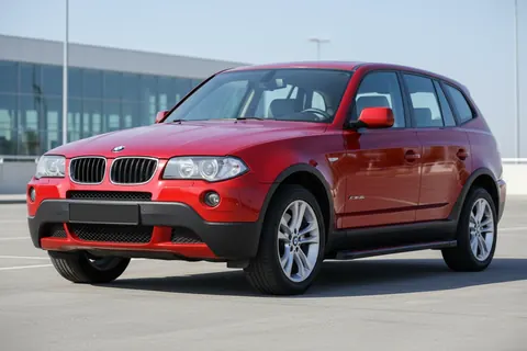 Бокові пороги Maya Red (2 шт., Алюміній) для BMW X3 E83 2003-2010 рр — BMW X3 E83 2003-2010 гг. DianaParts