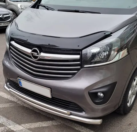 Дефлектор капоту (EuroCap) для Opel Vivaro 2015-2019 рр — Opel Vivaro 2015-2019 гг. DianaParts