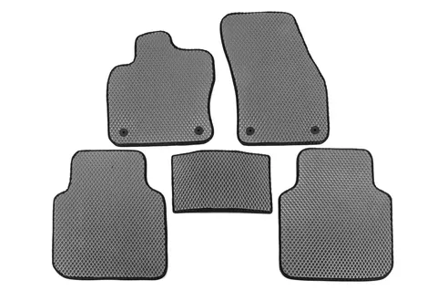 Килимки EVA (Allspase, 2 ряда, Сірий) для Volkswagen Tiguan 2016-2023 рр — Volkswagen Tiguan 2016-2023 гг. DianaParts